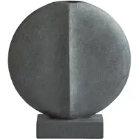 101 Copenhagen Guggenheim Vase Mini Dunkelheit Grau - , Grau, Keramik