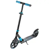 Bandits and Angels Bandits & Angels Kinderroller Black Racer 205 Blau ab 5 Jahren für Jungen und Mädchen – Kinderroller – Klappbar – Verstellbarer Lenker – Roller mit Fußbremse