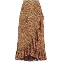 Shiwi Ladies Lombok Skirt Tropical Tiger Strawberry Pink Größe: S | Midiröcke Outlet | Damen | Rosa