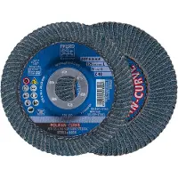 PFERD TOOLS POLIFAN CURVE Fächerscheibe PFR 125x22,23 mm SGP STEELOX für Stahl/Edelstahl - 69398196