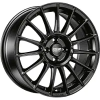 OZ RACING ALUFELGE SUPERTURISMO LM 8x18 5x112 ET 45 MATT BLACK SILVER LETTERING
