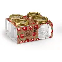 Bormioli Rocco Einmachglas Quattro Stagioni Bokaal 25 cl (Set von 4)