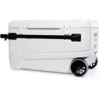Igloo Coolers Sunset Glide 104l Steife Tragbare Kühlbox Durchsichtig Durchsichtig One Size
