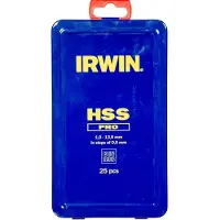 Irwin DRILL BIT METAL HSS CO SET 5 pcs 4.0, 5.0, 6.0, 8.0, 10.0 mm