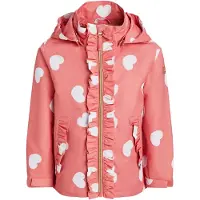 Petite Chérie Milla Outdoorjacke, Pink Hearts, 98-104