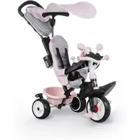 Smoby Dreirad Baby Driver Plus, Pink