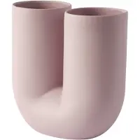 Muuto Kink Vase H26,3 Dusty Lilac - , Violett, Sonstige