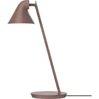 Louis Poulsen NJP Mini-Tischlampe rosa braun