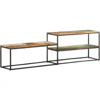 vidaXL TV-Schrank 180x30x50 cm Recyceltes Massivholz