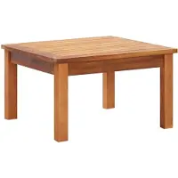 vidaXL Garten-Couchtisch 60x60x36 cm Massivholz Akazie