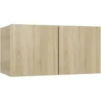 vidaXL TV-Hängeschrank Sonoma-Eiche 60x30x30 cm