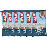Clif Bar, Peanut Butter Banana Dark Chocolate 6x68 g Riegel