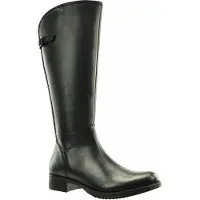 Jj footwear Damenstiefel Kreta Schwarz Wadengröße XXL-Schuhgröße 43