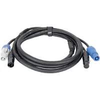 DAP FP21 Hybrid Cable - Power Pro & 5-pin XLR - DMX / Power - 6 m