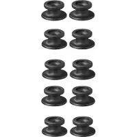 Pricenet Rundknöpfe für 6 / 8 mm Expanderseil - 10 Stück