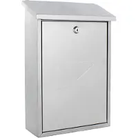 Profirst Mail PM 570 Briefkasten silber