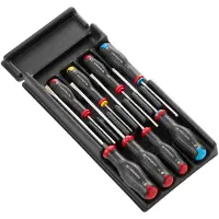 Facom Modul mit 8 PROTWIST Schraubendrehern, Schlitz, Phillips u. Pozidriv