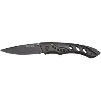 Homeij Klappmesser Lock Apache Aluminium Schwarz Clip