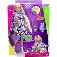 Barbie Extra Puppe Flower Power, Anziehpuppe, Modepuppe