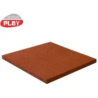 Falk Gummiflise 50x50x3 cm rød NORDIC PLAY Active (810-167)