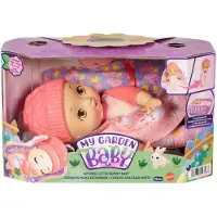 Mattel Mein erstes Schmuse Hasen-Baby (ca. 23 cm), weicher Körper mit Plüschohren, rosa