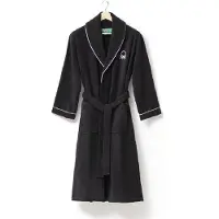 Benetton Be-0237 Bathrobe Schwarz