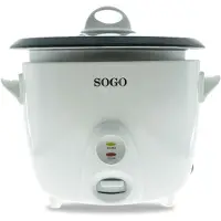 Sogo ARR-10065, Weiß, 1,5 l, Leiter, 500 W, 200 mm, 250 mm