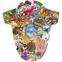 Rie:sel design Vorderer Kotflügel Stickerbomb Eyecatcher