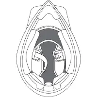 AGV Ax9 Crown Innenpolsterung