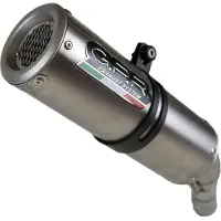 Gpr Exclusive M3 Natural Titanium Hypermotard 821 13-16 Cat Homologierter Slip On Schalldämpfer