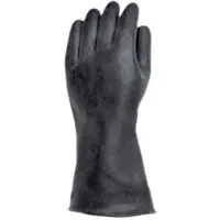 Held Latex, Paar Überhandschuhe unisex schwarz, 12