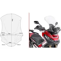 Givi D1156st Honda X-adv 750 Windschutzscheibe