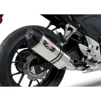 Yoshimura Usa R77 Cb 500 F/r/x/f/cbr 500 R 13-15 Stainless Steel&carbon Nicht Homologierter Trapezförmiger Konischer Schalldämpfer