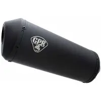 Gpr Exhaust Systems Ghisa Cafe Racer Db Killer Nicht Homologierter Ovaler Schalldämpfer
