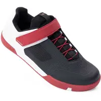 Crankbrothers Unisex Fahrradschuhe Stamp Speedlace Classics Collection, Schwarz Weiß Rot, 41,5