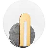 Nova Luce GENTI LED Wandleuchte Schwarz 8W Warmweiss 20x11,5x11cm 9545401