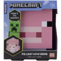 Paladone PP8748MCF, Leichte Dekorationsfigur, Pink, Ambiente, Minecraft Pig, 1 Glühbirne(n), LED