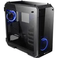 Thermaltake View 71 Tempered Glass Edition, Full Tower, PC, Schwarz, ATX, EATX, micro ATX, Mini-ATX, SPCC, Gaming