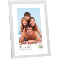 Deknudt S44CD1, MDF-Platten, Holz, Silber, Einzelbilderrahmen, 30 x 40 cm, Rechteckig, 320 mm