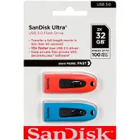SanDisk Ultra Usb 3.0 32gb Usb-stick 2 Einheiten