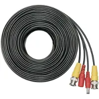 Pni Videoüberwachungsvideo Kabel 40 M Schwarz Schwarz One Size
