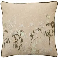 Nordal Hydra Kissen Sand/Grün inkl. Füllung