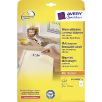 Avery Zweckform Universal-Etiketten, 199,6 x 143,5 mm, wiederablösbar