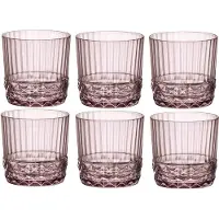 Bormioli Rocco America '20s Trinkglas 30 Cl, Rosa