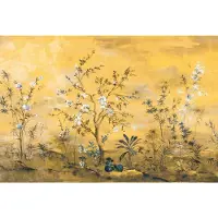 Overig Vliestapete "Vlies - Mandarin - Größe 368 x 248 cm" bedruckt glatt Wohnzimmer, Schlafzimmer