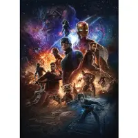 Overig Vliestapete "Digitaldruck Vlies - Avengers Battle of Worlds - Größe 200 x 280 cm" bedruckt glatt Kinderzimmer