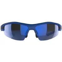 Mirage Sonnenbrille Sport mit 3 Paar Linsen blau schwarz