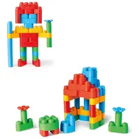 PolyM Bausteine Creative Builder Kit farbenfrohes Konstruktionsspielzeug