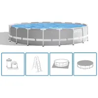 Intex Prism Frame Swimmingpool-Set Rund 549 x 122 cm 26732GN