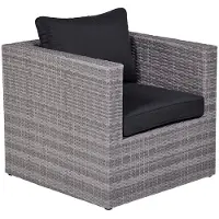 Garden Impressions Montana Lounge Sessel - earl grey - dark anthrazit